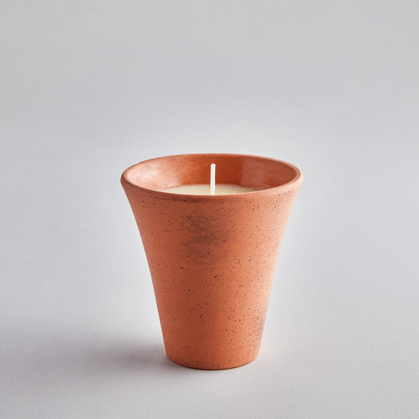 Terracotta Pot Candle: Bay & Rosemary