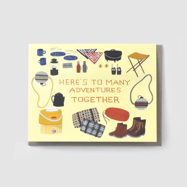 Greetings Card - Adventures Together