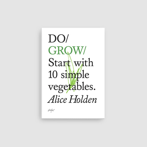 'DO Books': Grow - Start with 10 Simple Vegetables