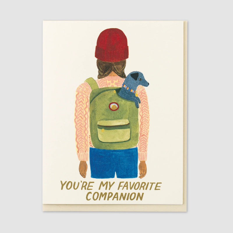 Greetings Card - Favourite Companion