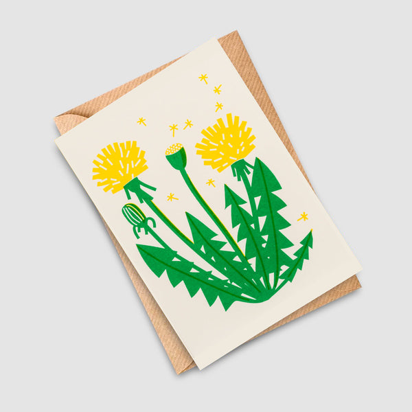 Greetings Card - Dandelion